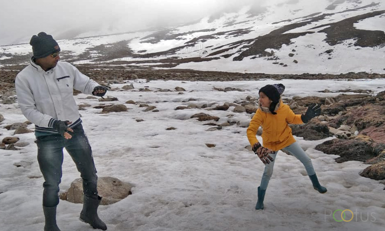 Our most favorite game once we are on snow